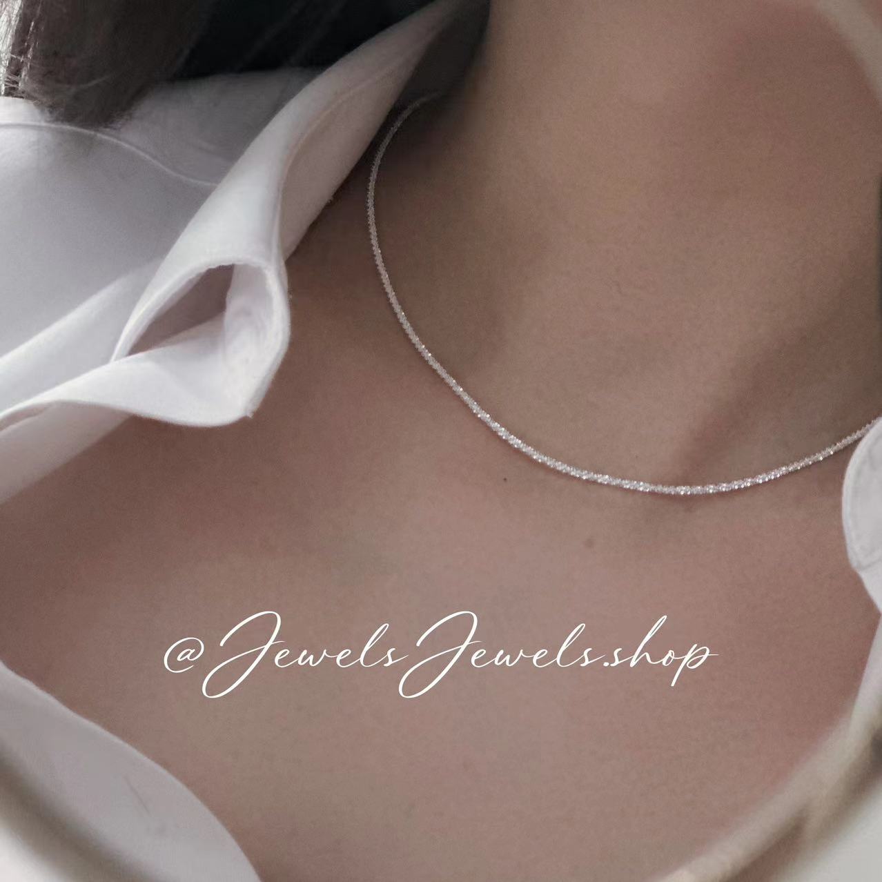 925 Silver Dazzling Necklace