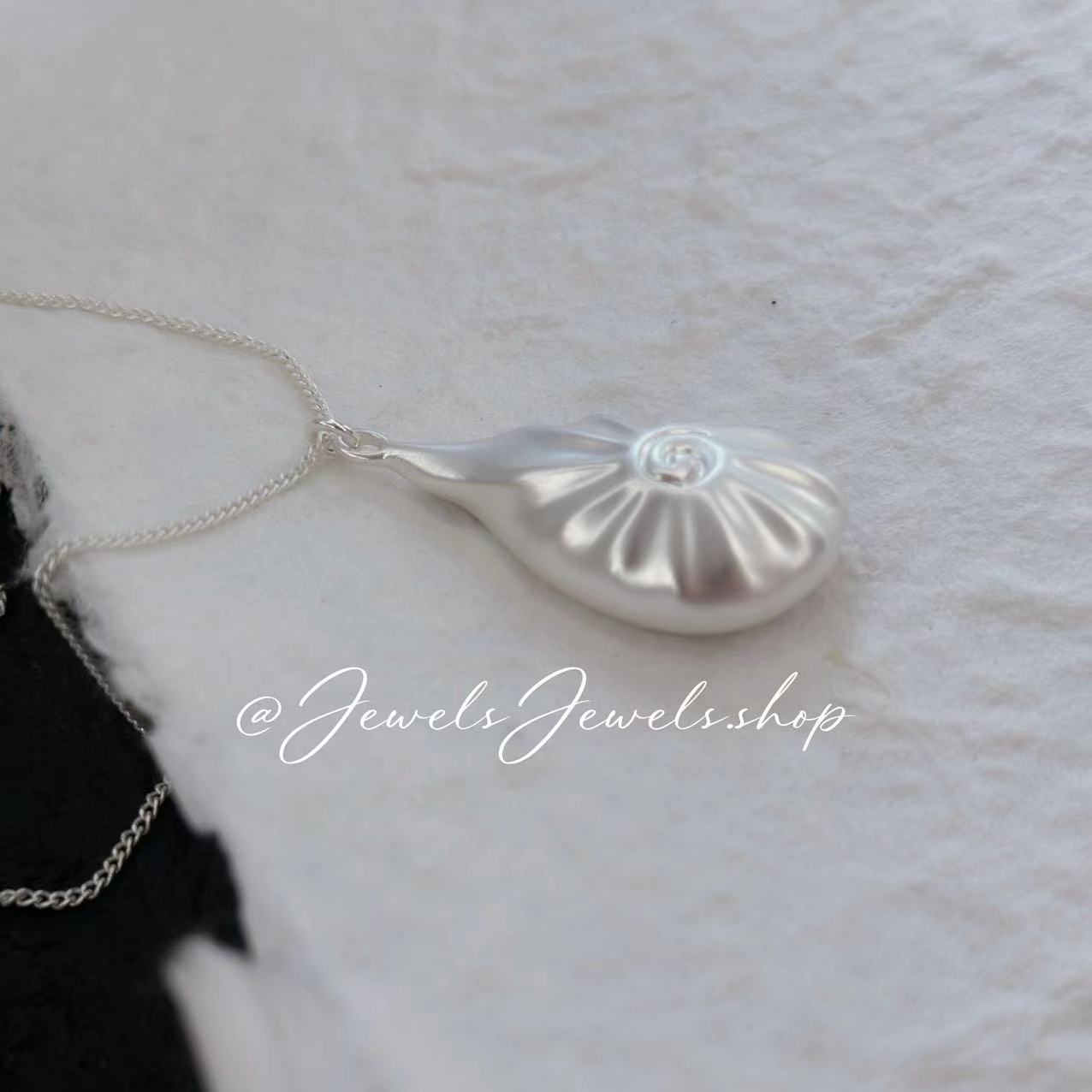 Shell (Silver Plated) Pendant Necklaces