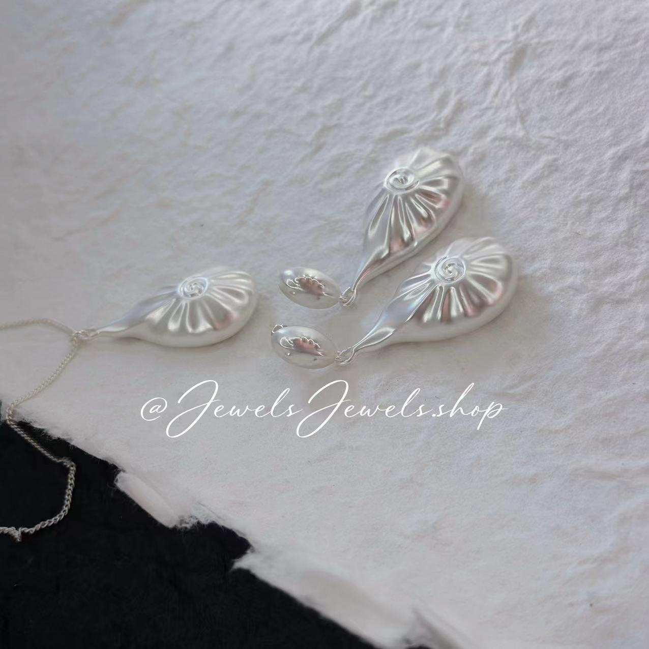 Shell (Silver Plated) Pendant Necklaces