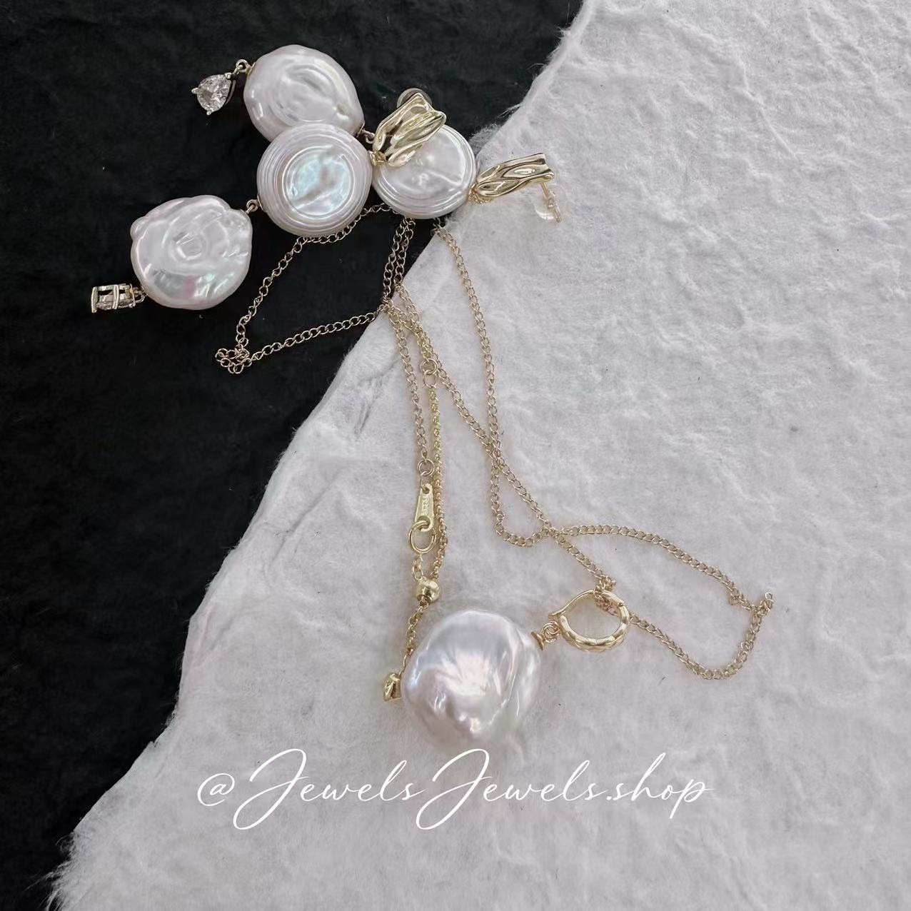 Freshwater Baroque Pearls Necklace