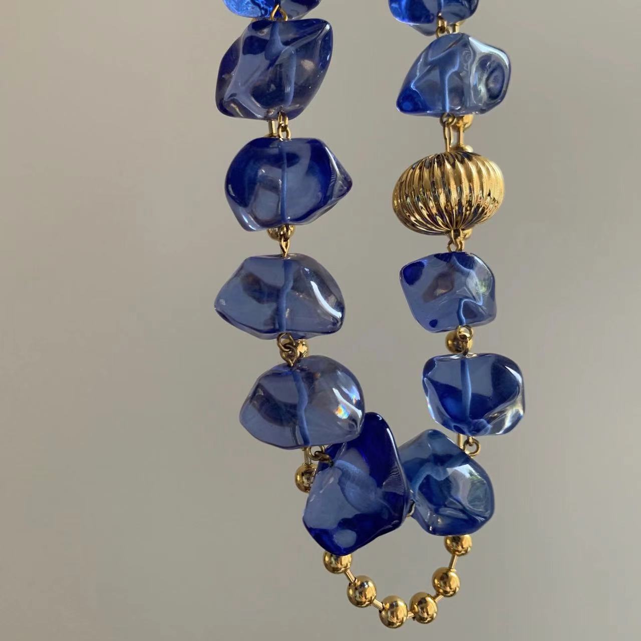 Blue stone vintage Necklace